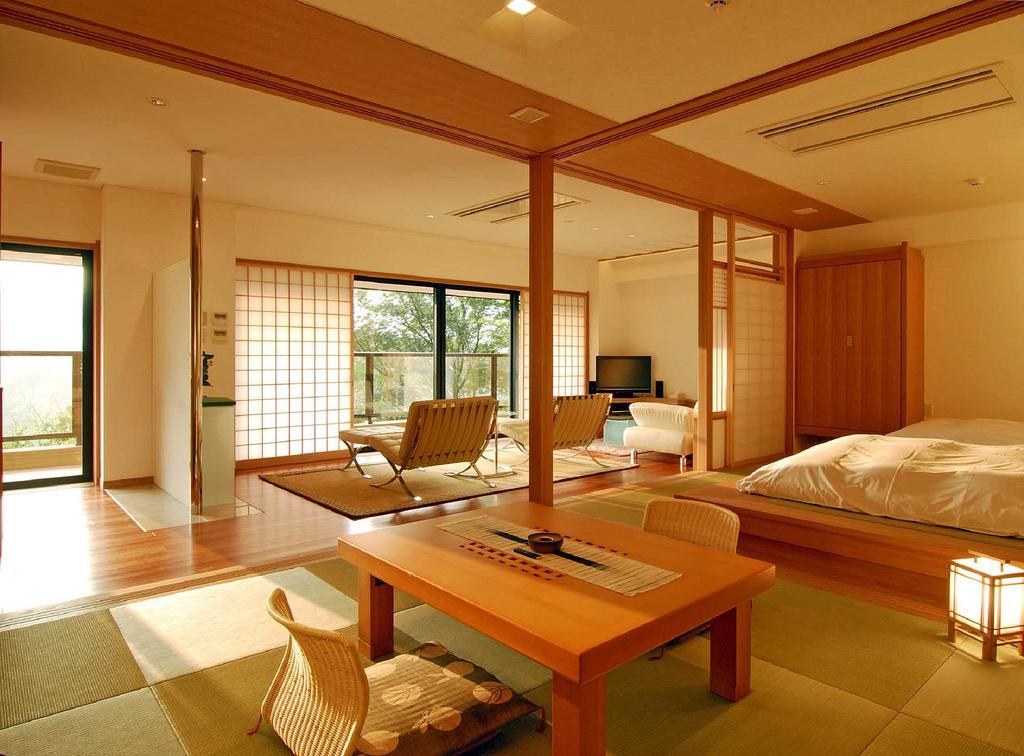 Hakone Tokinoshizuku Hotel Bilik gambar A room at the Hoshinoya Kyoto