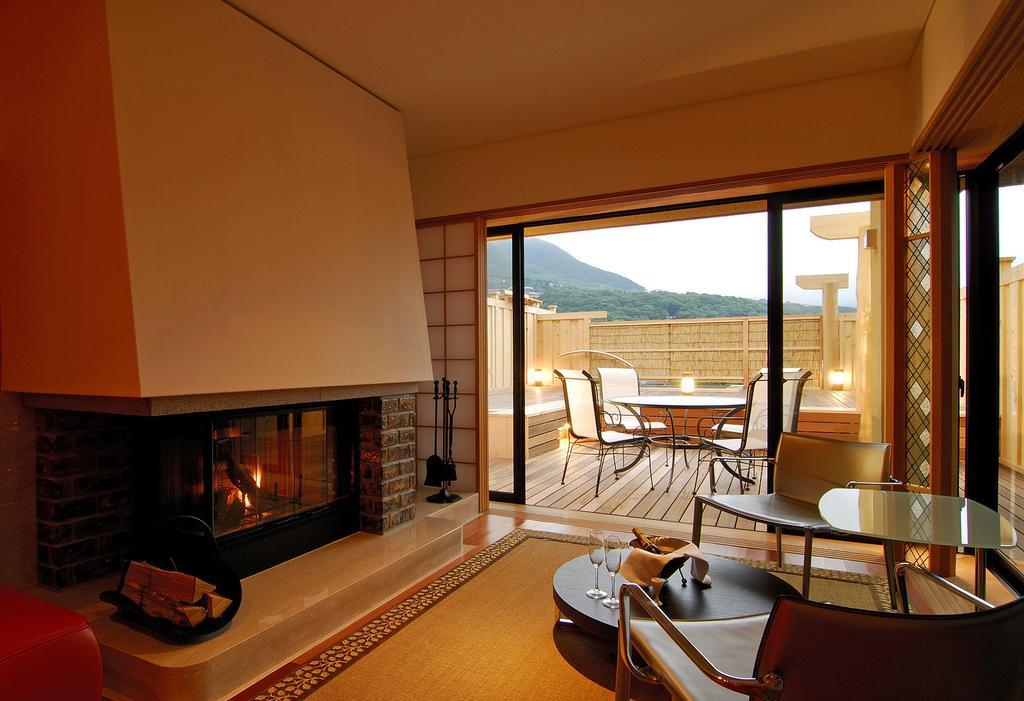 Hakone Tokinoshizuku Hotel Bilik gambar A suite at the Hoshinoya Kyoto